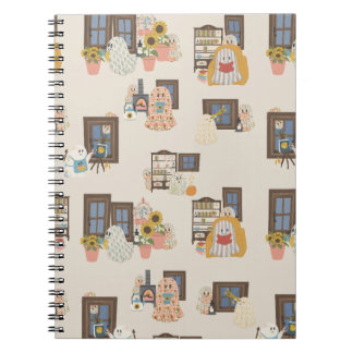 Ghost Cottage notebook | Cozy Autumn Journal