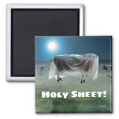 Ghost Cow Magnet