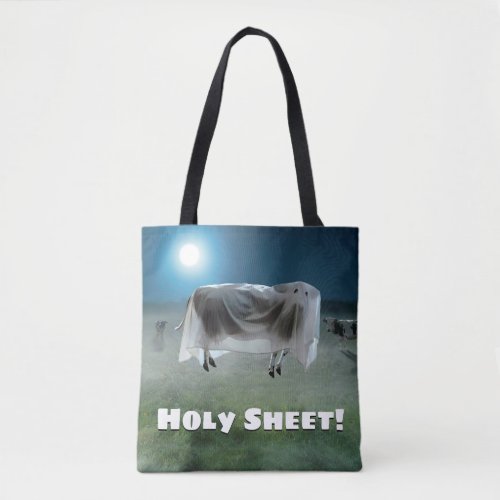 Ghost Cow Tote Bag