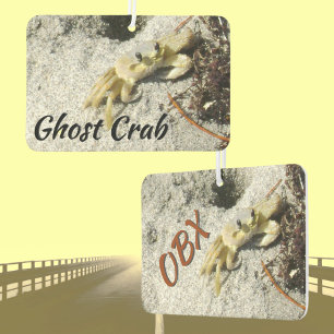 Ghost Crab OBX Outer Banks NC Photographic Air Freshener