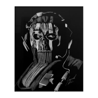 Ghost - Digital Illustration Acrylic Print
