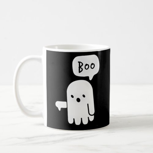 Ghost Dislike Ghost Boo Spooky Fans Halloween Seas Coffee Mug