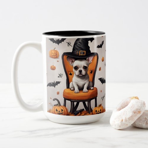 Ghost Dog Halloween coffee Mug