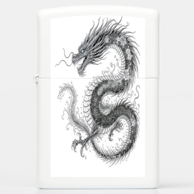 Ghost Dragon Zippo Lighter (Front)