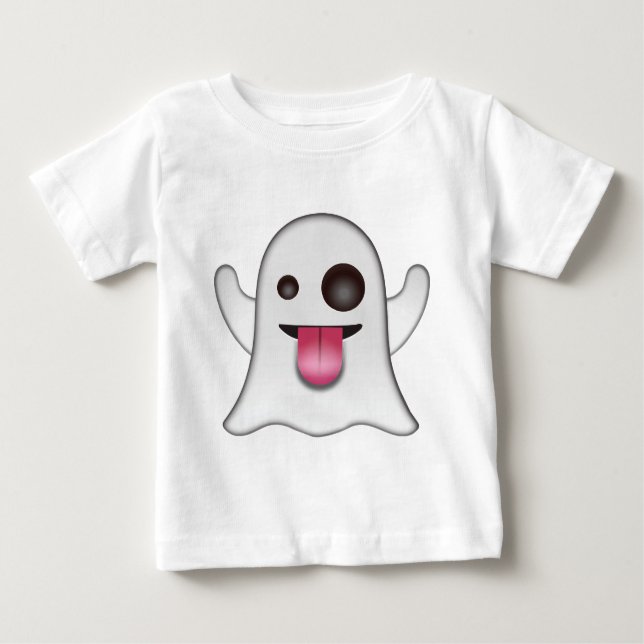 ghost_emoji baby T-Shirt (Front)