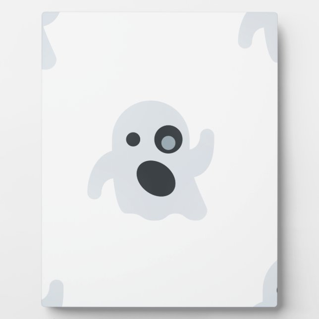 ghost emoji plaque (Front)