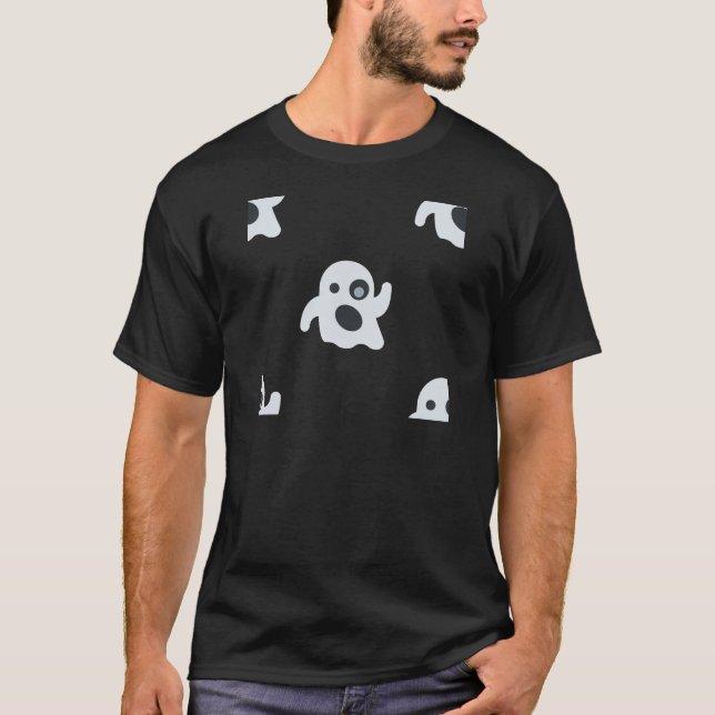 ghost emoji T-Shirt (Front)