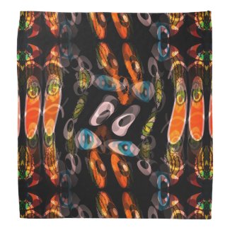 Ghost Eyes Design on Bandana