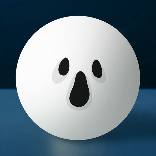 Ghost face funny prank joke novelty ping pong ball