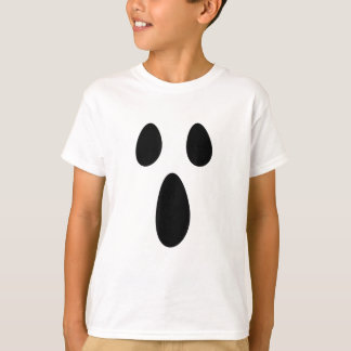 Ghost Face Funny Spooky Halloween Costume Cute Fac T-Shirt