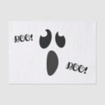 Ghost Face Halloween Party Trick or Treat Favor Tissue Paper<br><div class="desc">Tissue Paper</div>