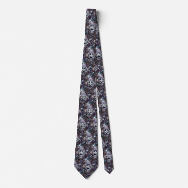 Ghost face neck tie (Front)