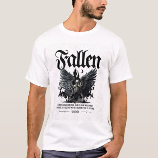 Ghost Fallen Skeleton Wings Shirt, Gift For Men's T-Shirt