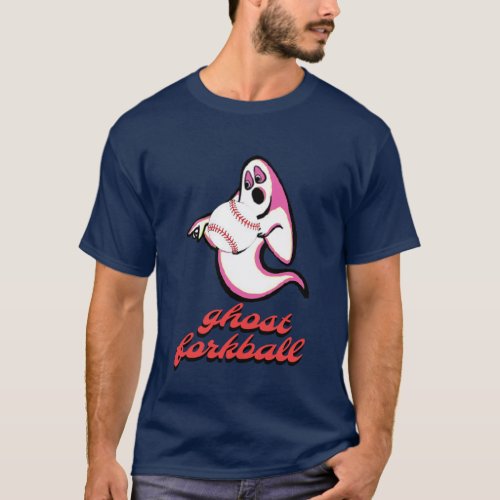 Ghost Forkball For Forkball Lovers T_Shirt