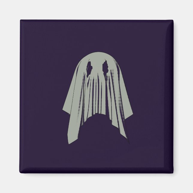 Ghost Fridge Magnet (Front)