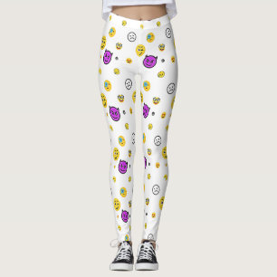 Ghost, funny, naughty, jolly expressions leggings