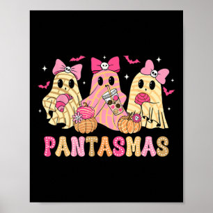 Ghost Funny Spooky Conchas Mexican Halloween Ghost Poster