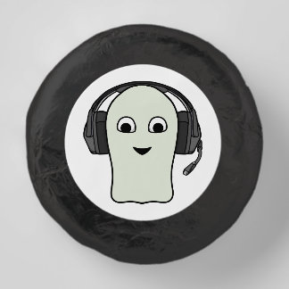 Ghost Gamer Headset Dipped Oreo Cookie Favors
