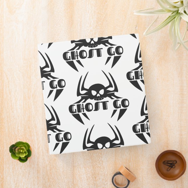 Ghost Go Spooky Season 3 Ring Binder (In Situ)