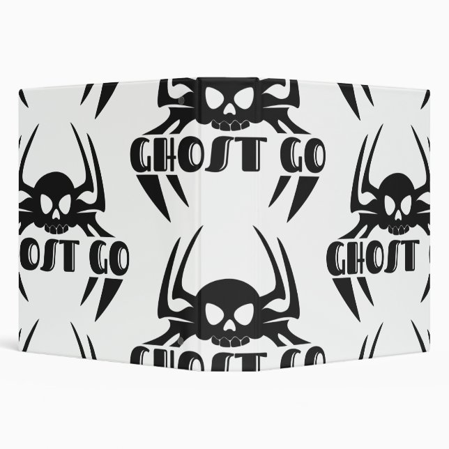Ghost Go Spooky Season 3 Ring Binder (Background)