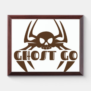 Ghost Go Spooky Season Award Plaque