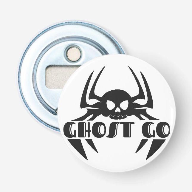 Ghost Go Spooky Season Bottle Opener (Front)