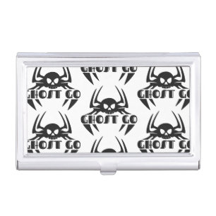 Ghost Go Spooky Season Business Card Case