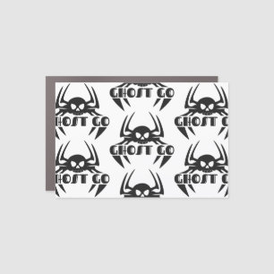 Ghost Go Spooky Season Car Magnet