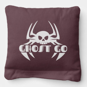 Ghost Go Spooky Season Cornhole Bags