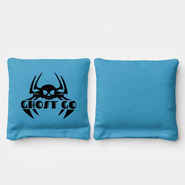 Ghost Go Spooky Season Cornhole Bags (Bag 1)
