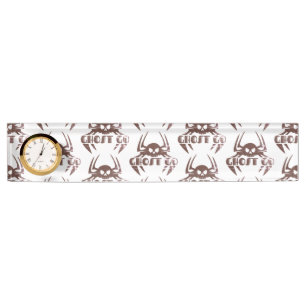 Ghost Go Spooky Season Desk Name Plate