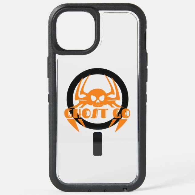 Ghost Go Spooky Season iPhone 15 Plus Case (Back)