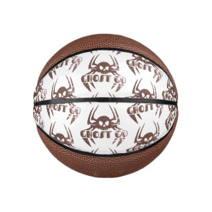 Ghost Go Spooky Season Mini Basketball