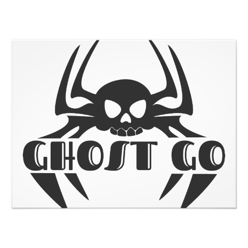 Ghost Go Spooky Season Photo Print