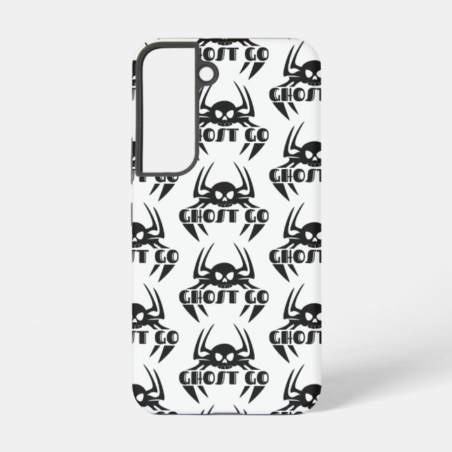 Ghost Go Spooky Season Samsung Galaxy Case (Back)