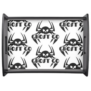Ghost Go Spooky Season Serving Tray