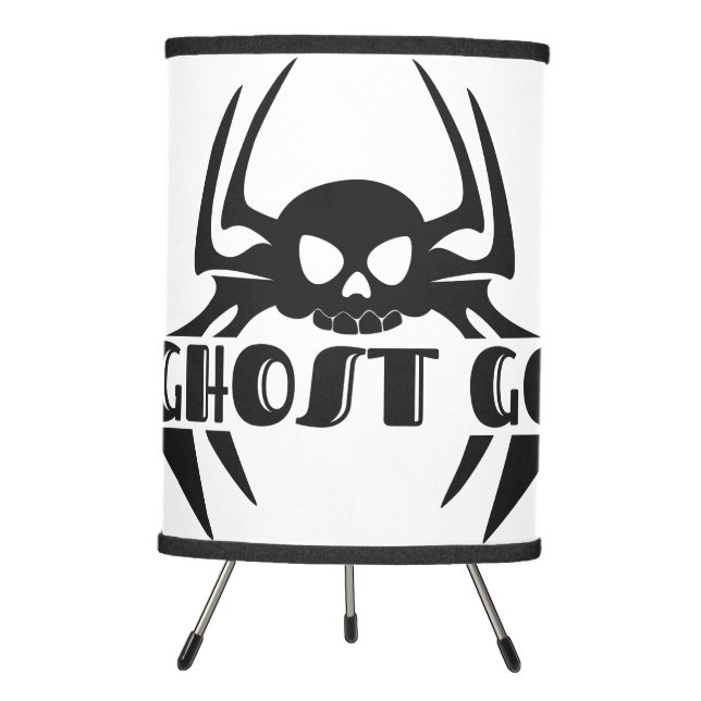 Ghost Go Spooky Season Tripod Lamp (Front)