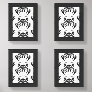 Ghost Go Spooky Season Wall Art Sets