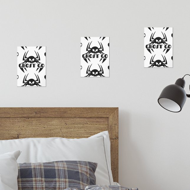 Ghost Go Spooky Season Wall Art Sets (Bedroom)
