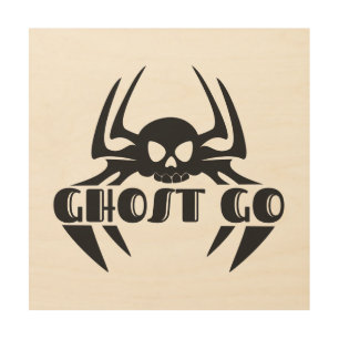 Ghost Go Spooky Season Wood Wall Art
