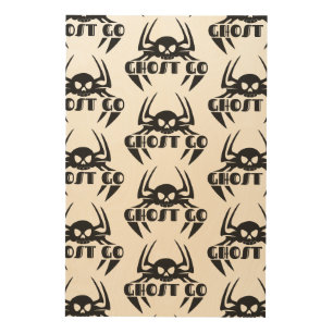 Ghost Go Spooky Season Wood Wall Art