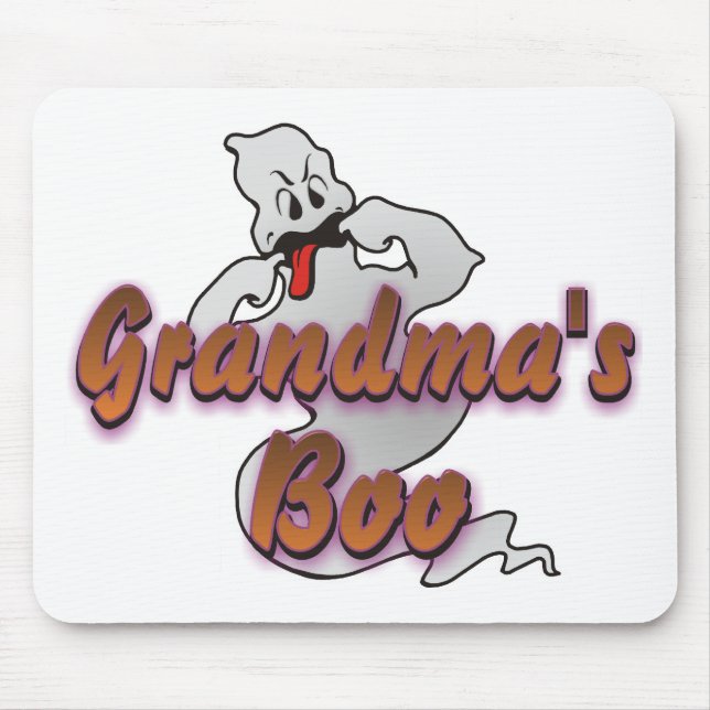 GHOST GRANDMA.png Mouse Pad (Front)