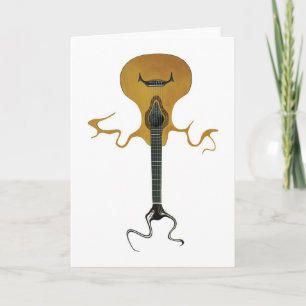 Ghost Guitar Card