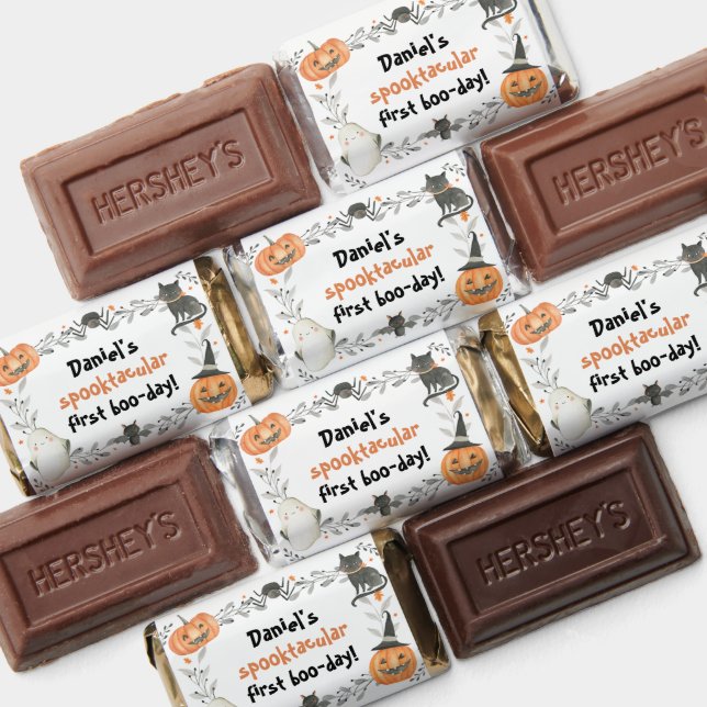 Ghost Halloween 1St Birthday Hershey's Miniatures (Assorted)