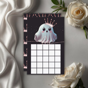 Ghost Halloween Baby Shower Little Boo Game