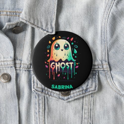 Ghost Halloween _ Bat Attack Button