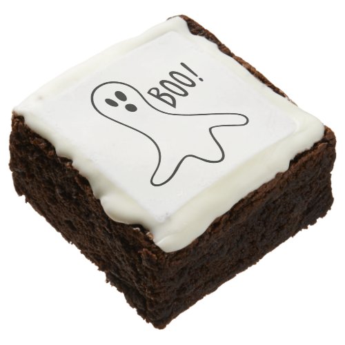 Ghost Halloween Boo Dozen Brownies