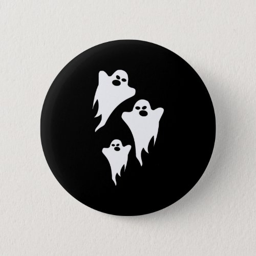 Ghost Halloween       Button