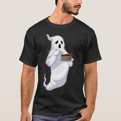 Ghost Halloween Cake T_Shirt