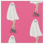 ghost halloween fishnet stockings legs fabric